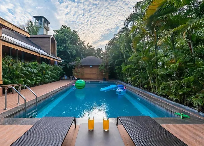 Nature'S Abode - The Wooden At Morjim By StayvistaVilla